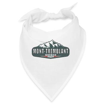Mont-Tremblant, Québec, Kanada - Bandana - Weiß - Vorne