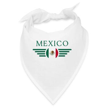 Mexiko - Bandana - Weiß - Vorne