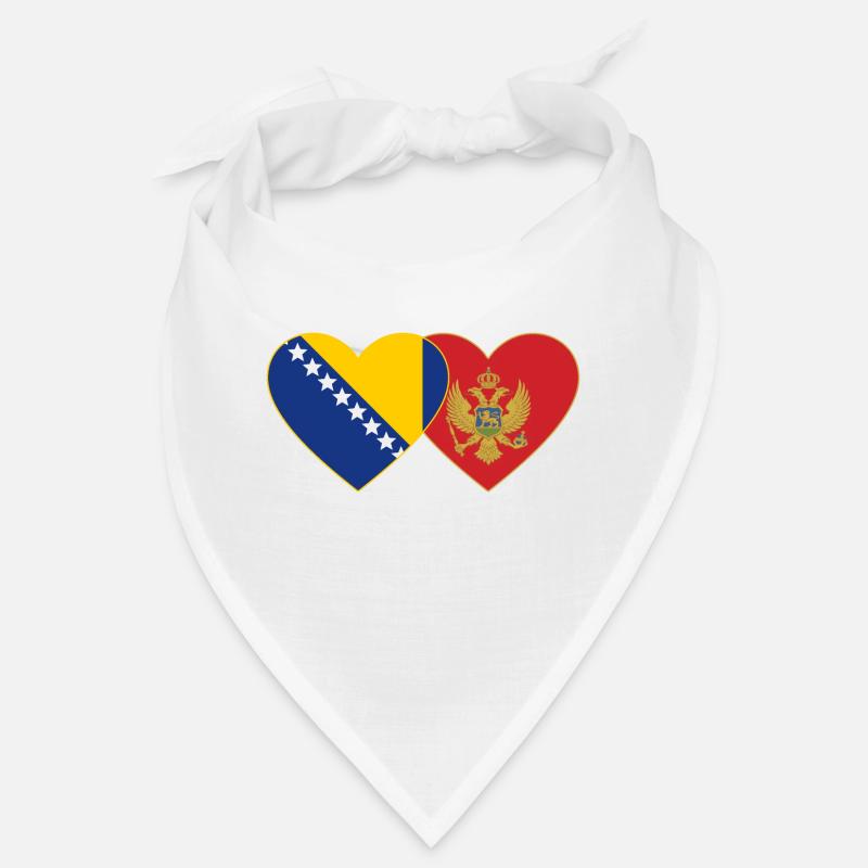 Drapeau de la Bosnie-Monténégro Bandana