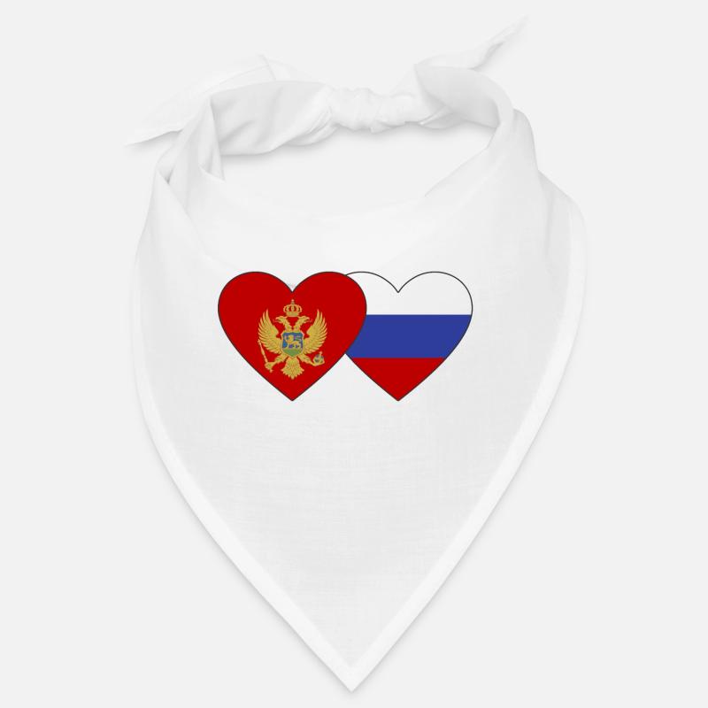 Monténégro Drapeau de la Russie Bandana