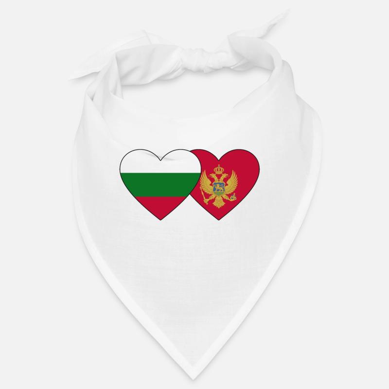 Bulgaria Montenegro flag Bandana