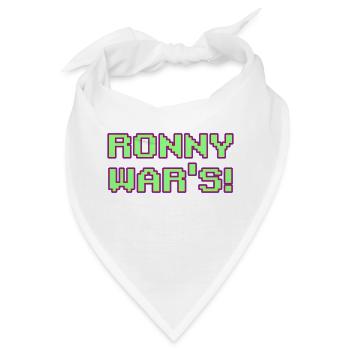 Ronny war s - Bandana - Weiß - Vorne