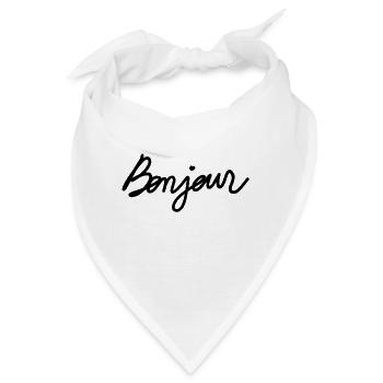 Hallo - Bandana - Weiß - Vorne