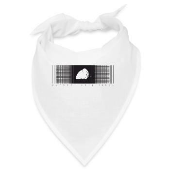 mamood verlauf karo muster - Bandana - Weiß - Vorne