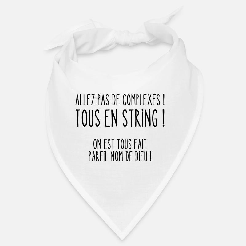 tous en string Bandana