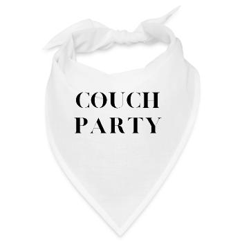 Couch Party - Bandana - Weiß - Vorne
