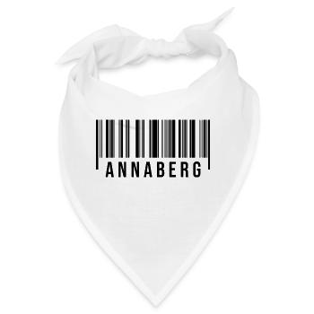 Erzgebirge Annaberg - Bandana - Weiß - Vorne