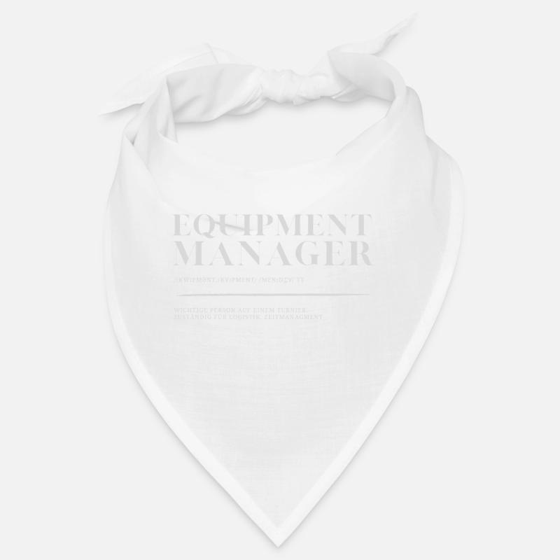 Equipment Manager Design 2 wh - Bandana - Weiß