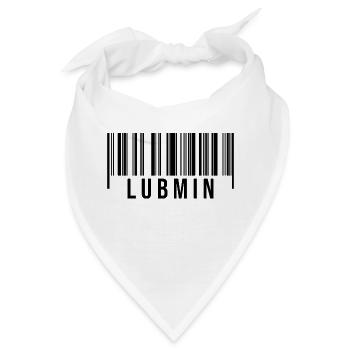 Lubmin Strichcode - Bandana - Weiß - Vorne