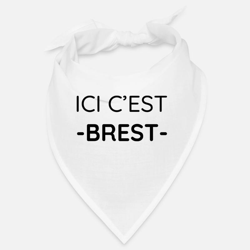 Here is Brest (black) Bandana