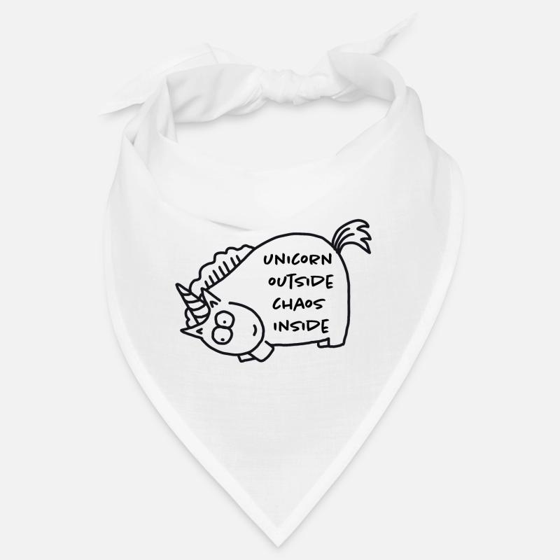 unicornoutsidechaosinside Bandana
