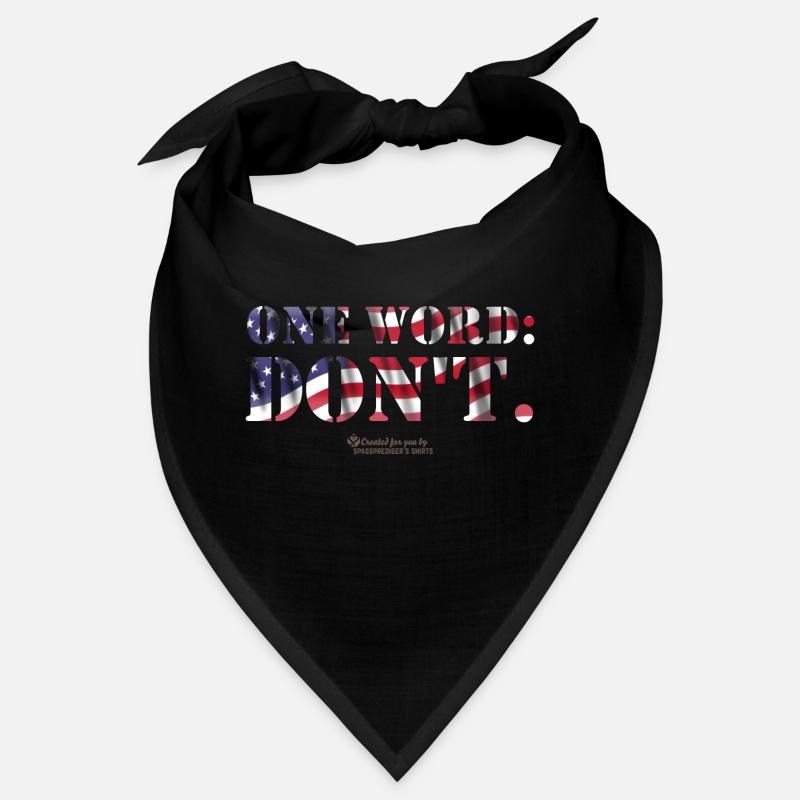 Drapeau des États-Unis Citation de Biden Bandana