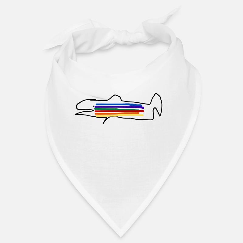 Regenbogenforelle Forelle Fisch Bandana