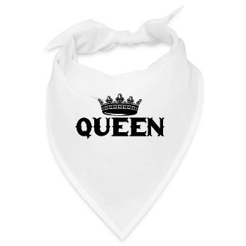 queen - Bandana - Weiß - Vorne