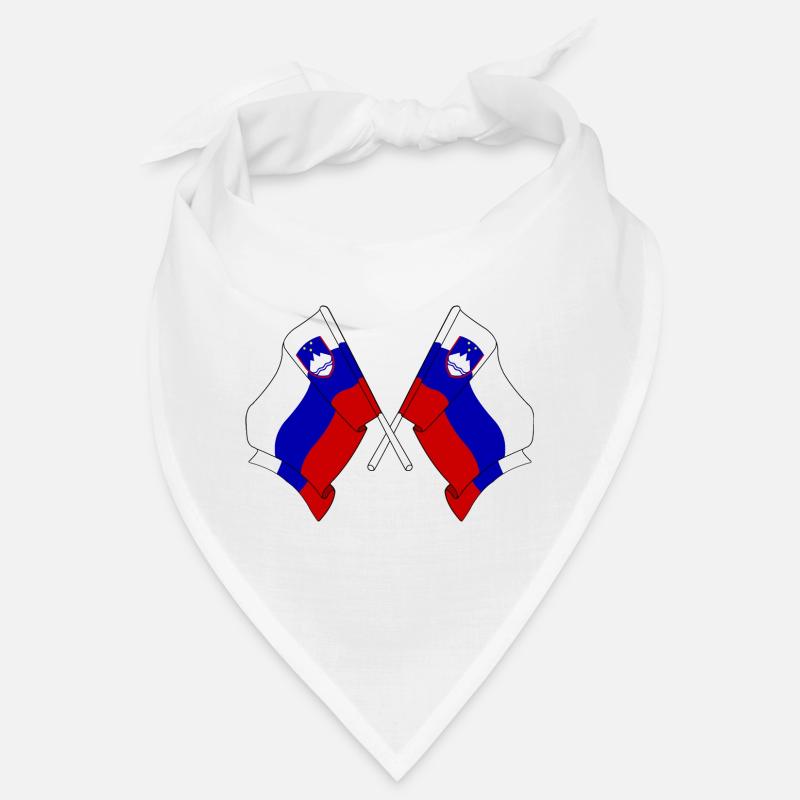 Two flags Slovenia Bandana