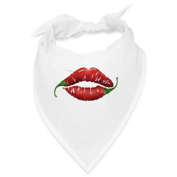 Peperoni - Bandana - Weiß - Vorne