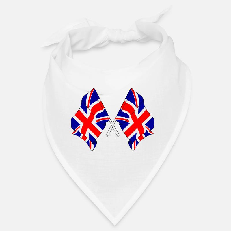 Two flags Great Britain Bandana