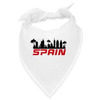 spain - Bandana - Weiß - Vorne