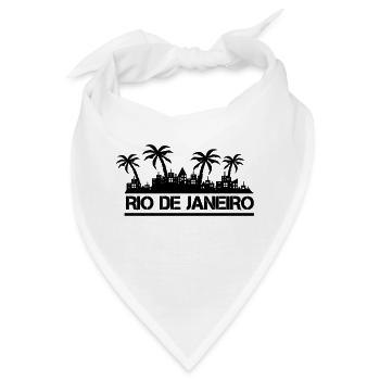 rio de janeiro - Bandana - Weiß - Vorne