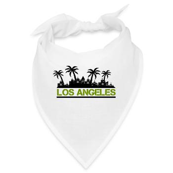 los angeles - Bandana - Weiß - Vorne