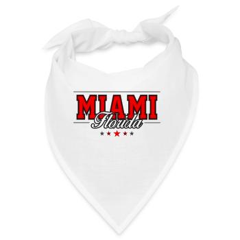 Miami - Bandana - Weiß - Vorne