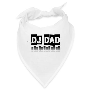 DJ DAD Turntable Equalizer - Bandana - Weiß - Vorne