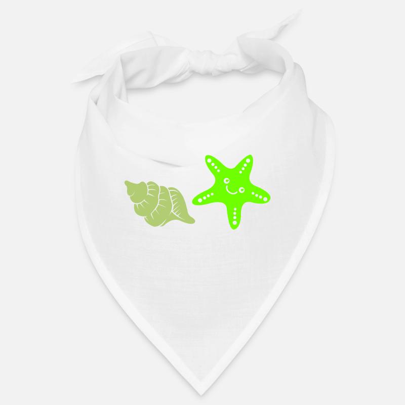 Starfish Shell Bandana