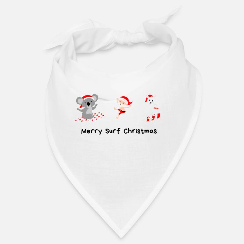 Happy Surf Christmas Bandana