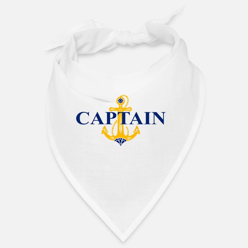 Anchor, Captain, First Mate, Sailing, Matching Pair Bandana