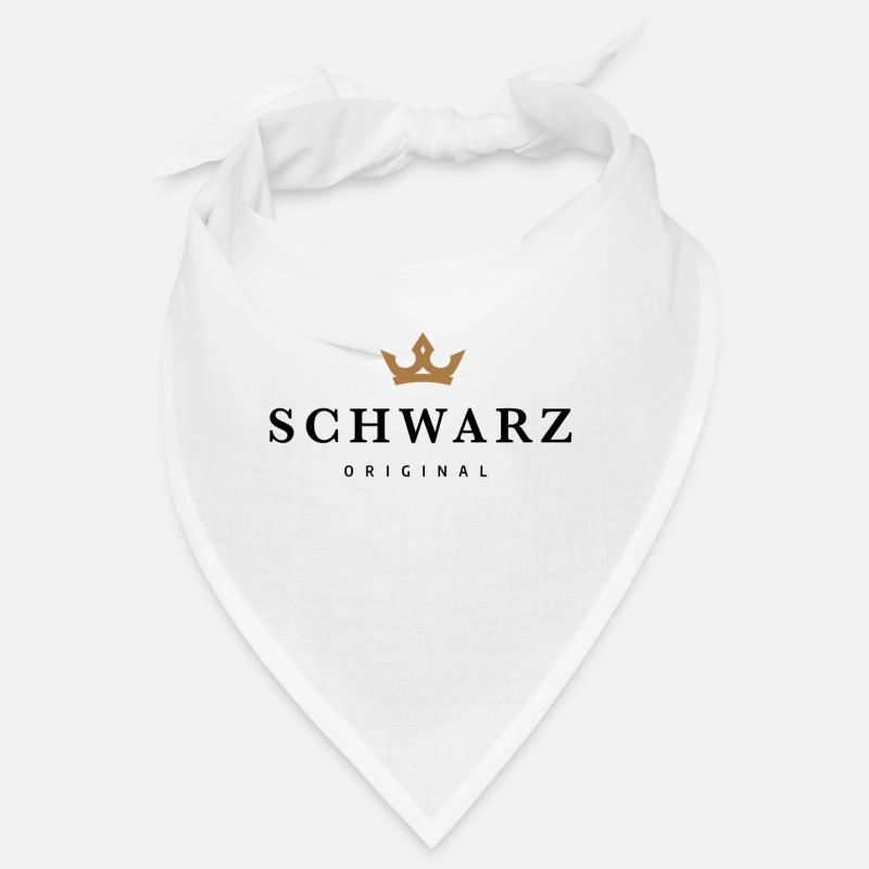 Schwarz Bandana