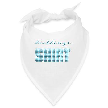 Lieblings Shirt - Bandana - Weiß - Vorne