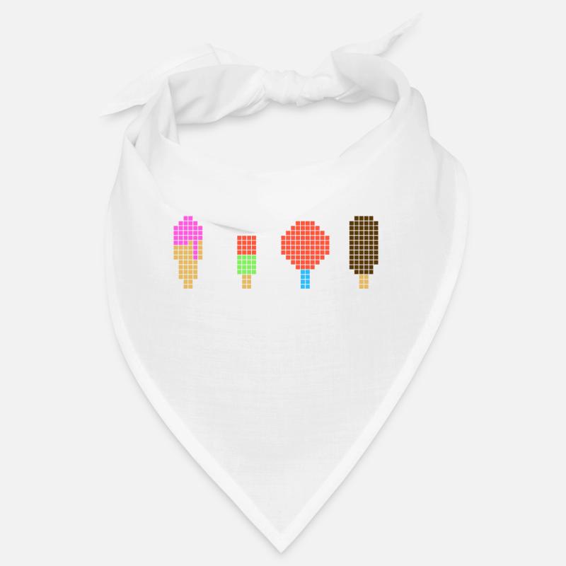 Pixel Eis - Retro Eiscreme Bandana