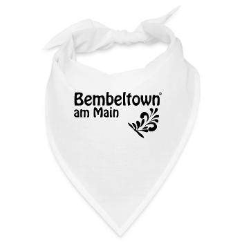 Bembel am Main #Frankfurtliebe #069 - Bandana - Weiß - Vorne