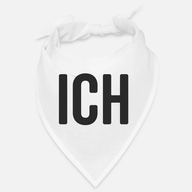 Ich Statement Design Bandana