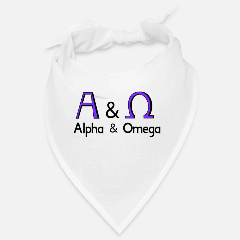 Alpha and Omega Bandana