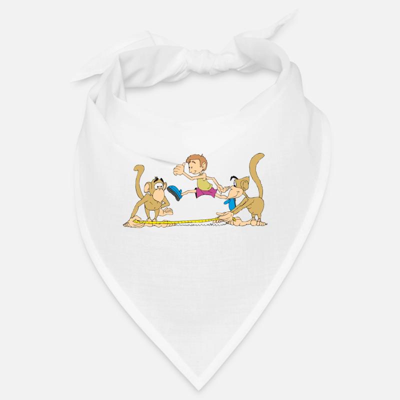 Monkeys in athletic competition Bandana