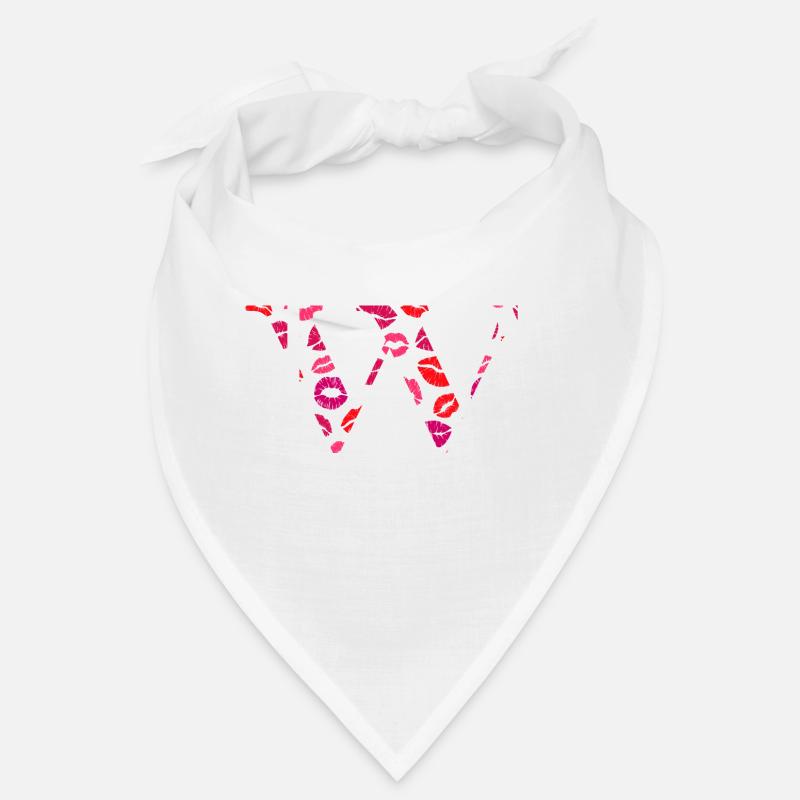 Brief mit Küssen Bandana