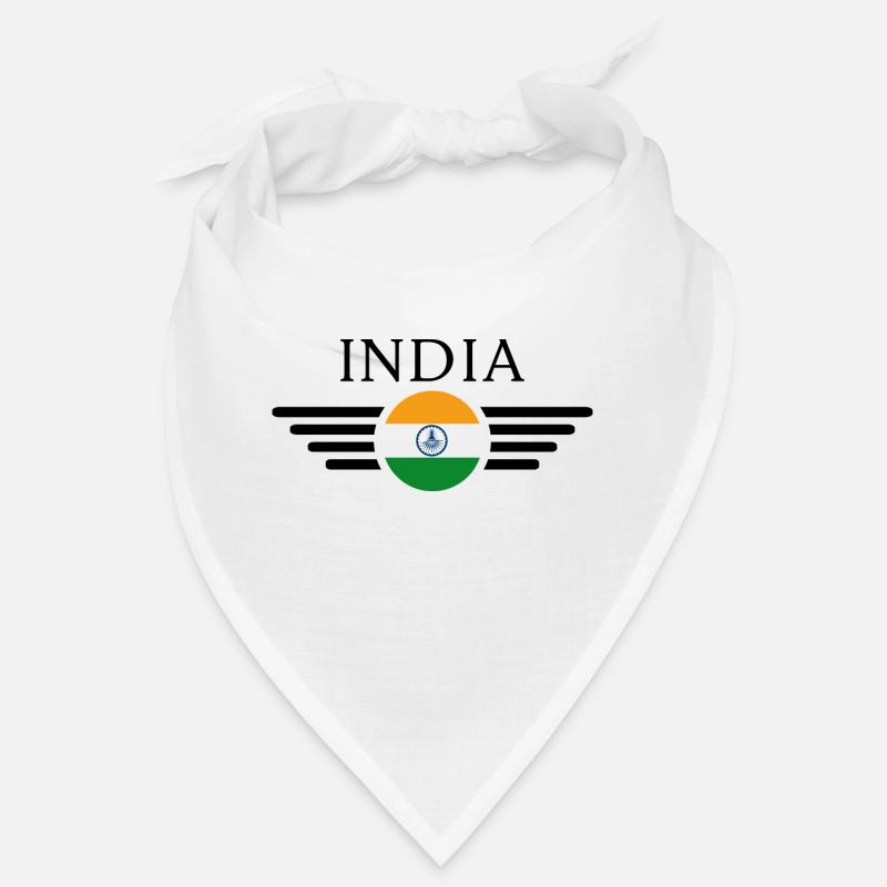 India Style Design T-Shirt Bandana