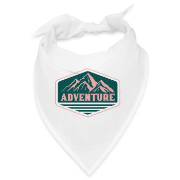 Adventure - Bandana - Weiß - Vorne