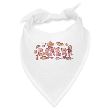 Baker - Bandana - Weiß - Vorne