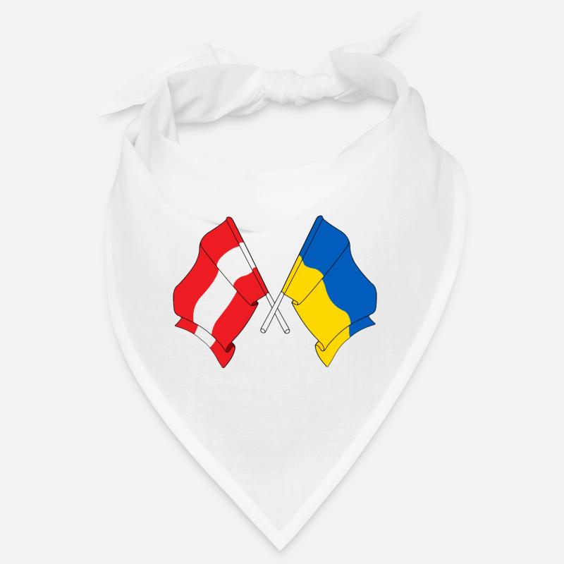 Flag Austria flag Ukraine Bandana