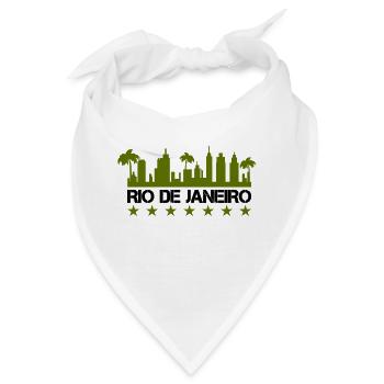 rio de janeiro - Bandana - Weiß - Vorne