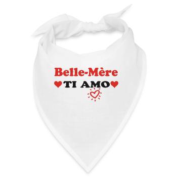 Schwiegermutter ti amo - Bandana - Weiß - Vorne