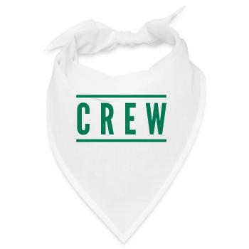crew - Bandana - Weiß - Vorne