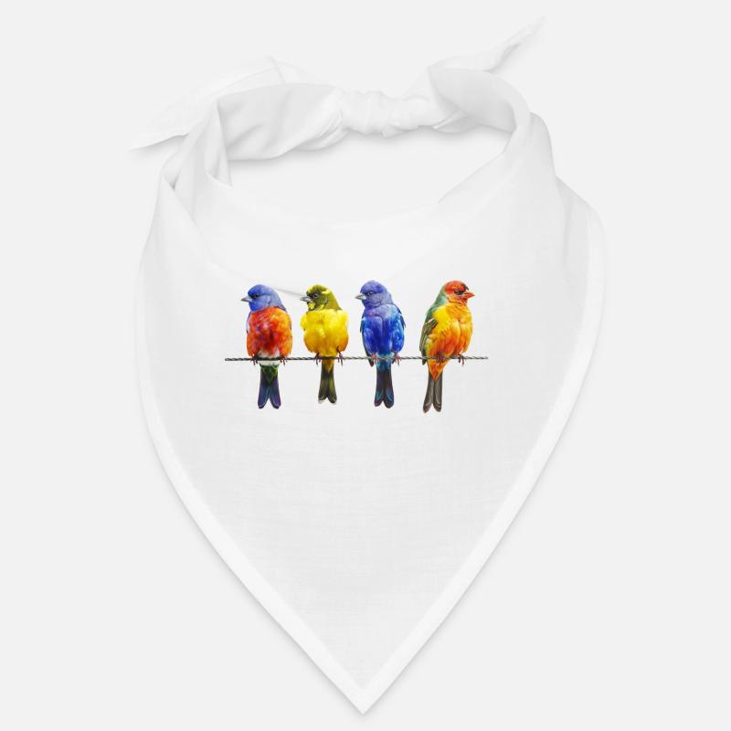 Birds on a wire Bandana