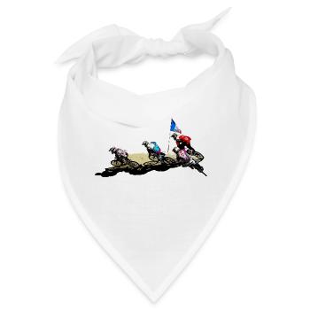 BMX (BMX) - Bandana - Weiß - Vorne