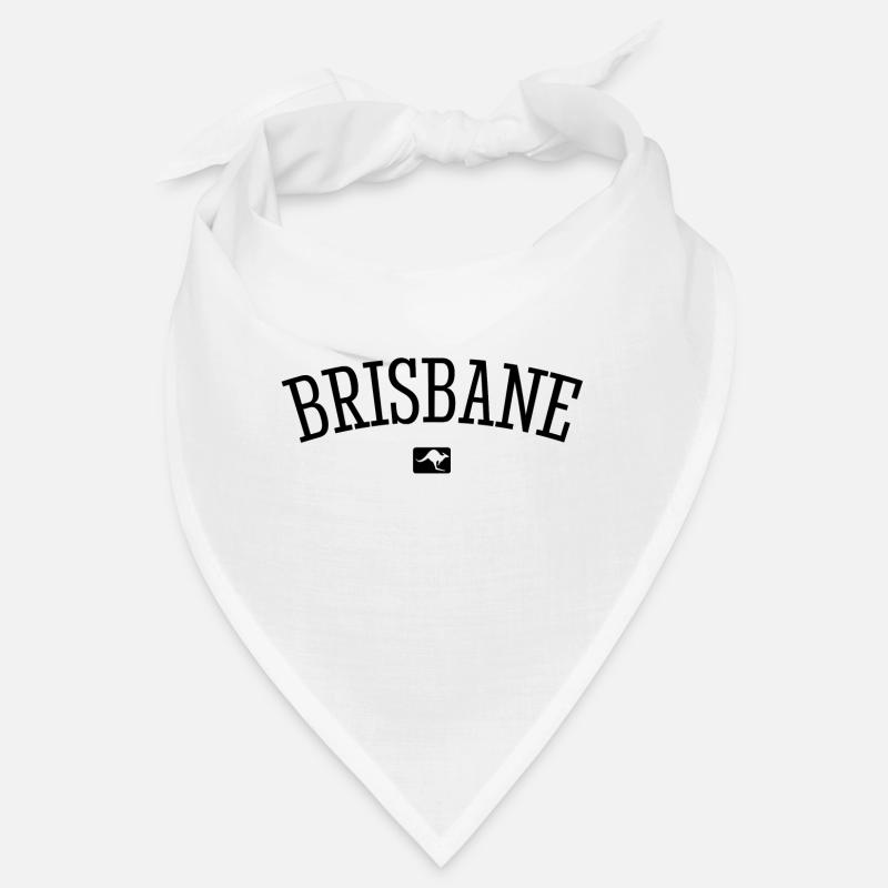 Brisbane Australia Down Under Kangaroo Koala Bandana