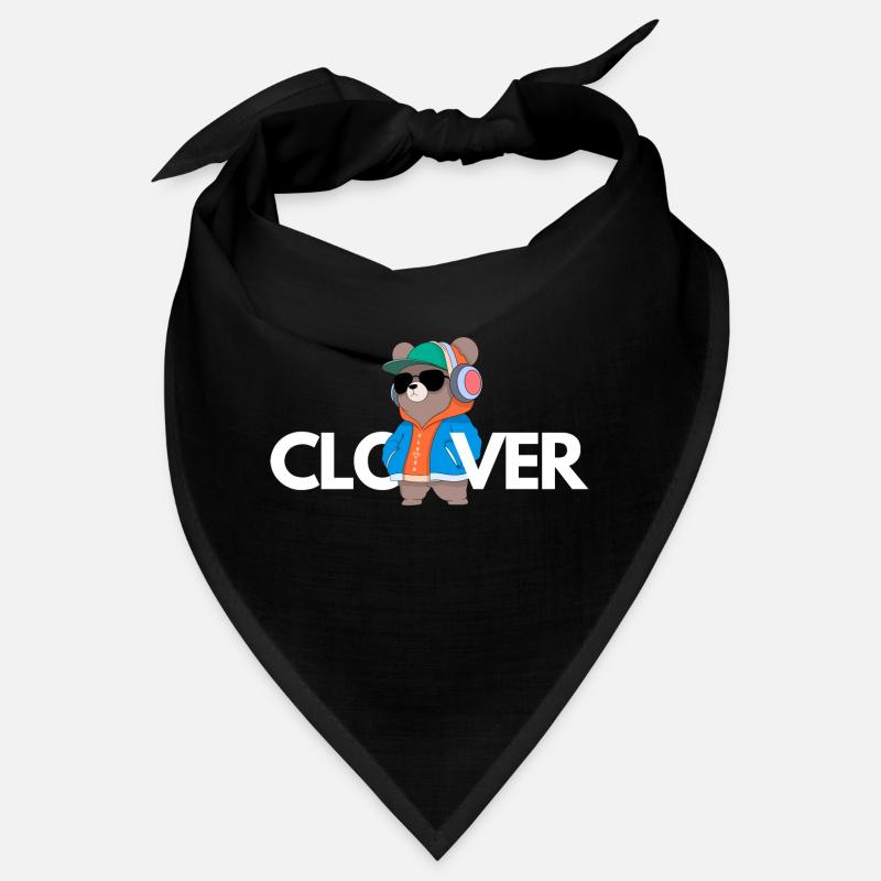 Clover teddy White Edition Bandana
