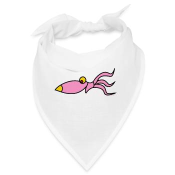 funny squid - Bandana - Weiß - Vorne