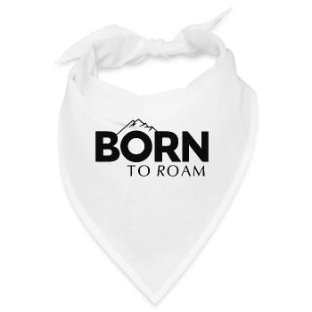 GEBOREN, UM ZU STREIFEN - Bandana - Weiß - Vorne